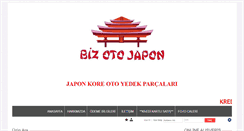 Desktop Screenshot of japonkoreotoyedekparcalari.com