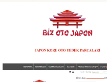 Tablet Screenshot of japonkoreotoyedekparcalari.com